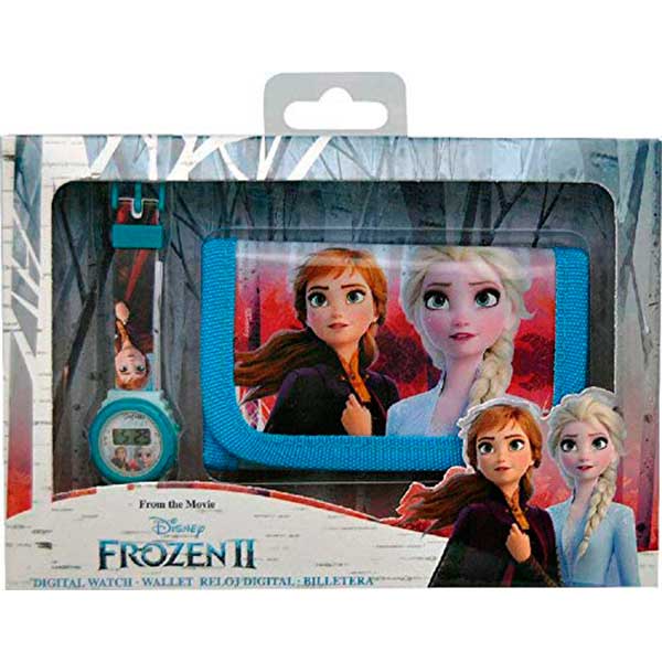 Frozen II Conjunto Billetera y Reloj - Imagen 1