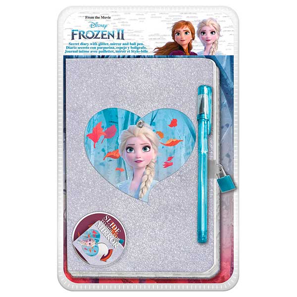 Frozen 2 Diari Purpurina amb Mirall - Imatge 1