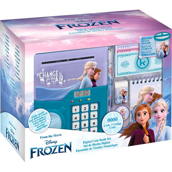 Frozen Set Hucha Digital con Accesorios