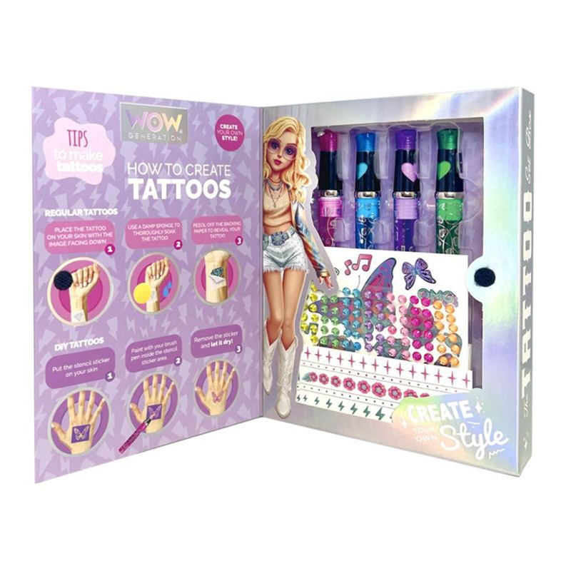 Wow Generation Tatoo Set Box - Imagem 1