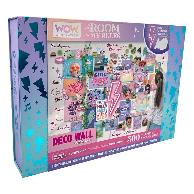 Wow Generation Deco Wall com Luz Raio