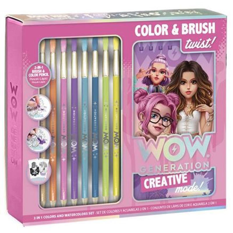 Wow Generation Set de Dibujo y Pintura 2en1