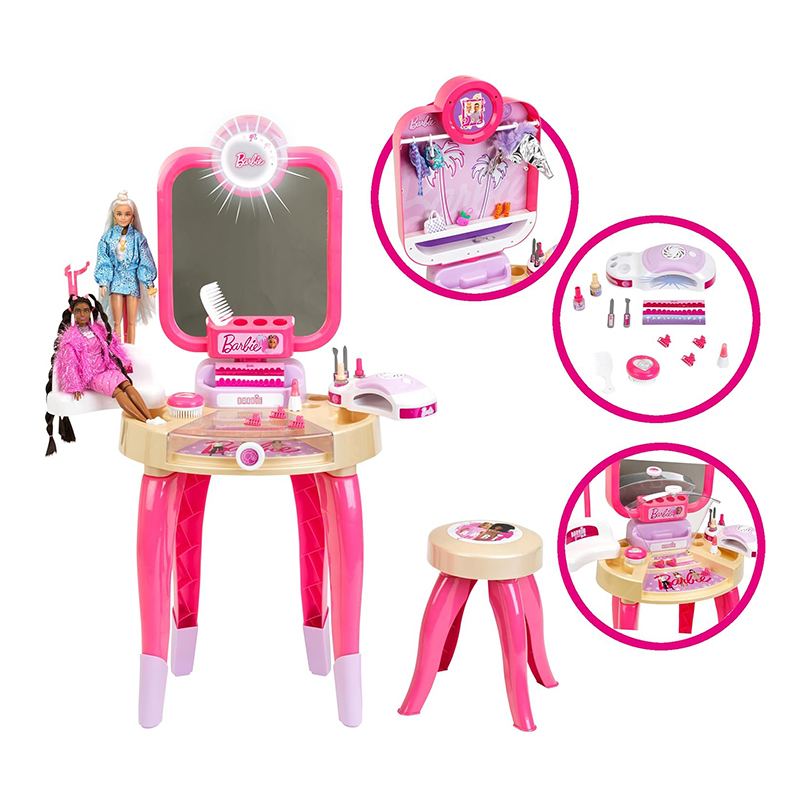 Barbie Tocador Salón de Belleza Happy Vibes - Imagen 3