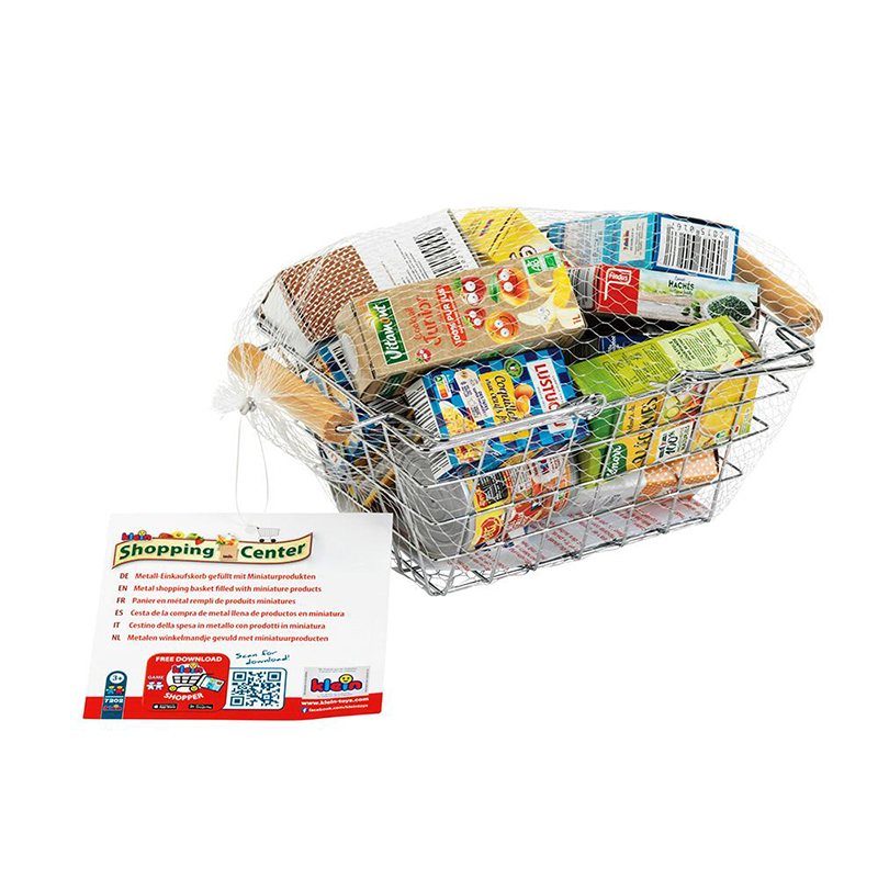 Cesto de metal para alimentos