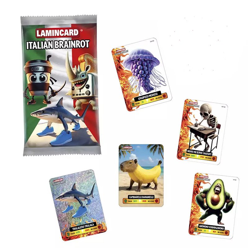 Italian Brainrod Sobre 5 Cartas Premium