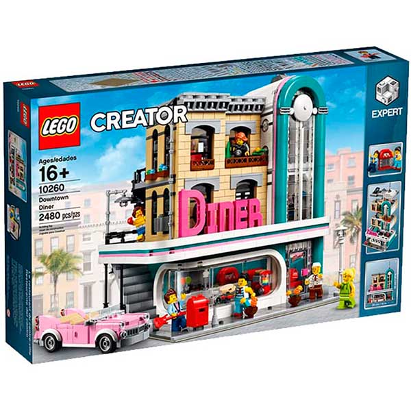 Lego Creator Expert 10260 Restaurante do Centro da Cidade - Imagem 1
