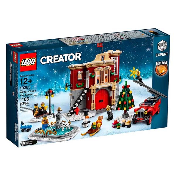 Parc de Bombers Nadalenc Lego Creator Expert - Imatge 1
