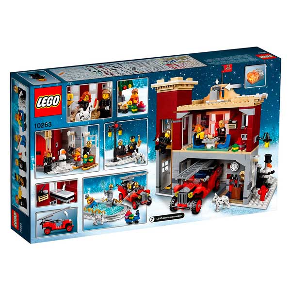 Lego Creator Expert 10263 Parque de Bomberos Navideño - Imatge 2