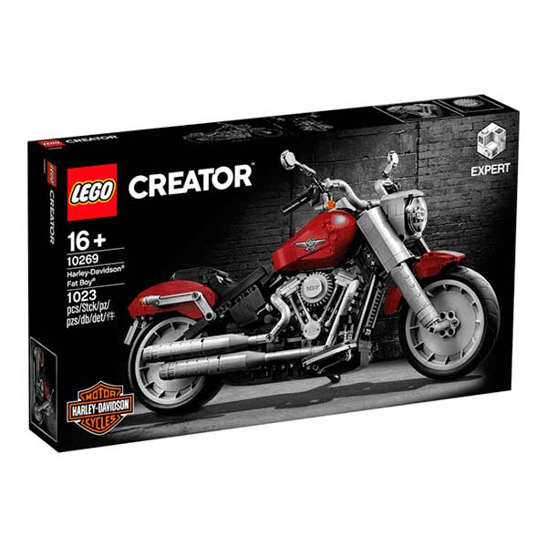 Lego 10269 Harley Davidson Fat Boy - Imagen 1