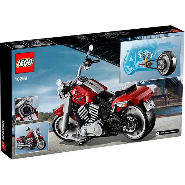 Lego Creator Expert 10269 Harley Davidson Gordo - Imagem 3