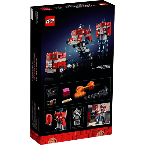 Lego Transformers 10302 Optimus Prime - Imagen 3