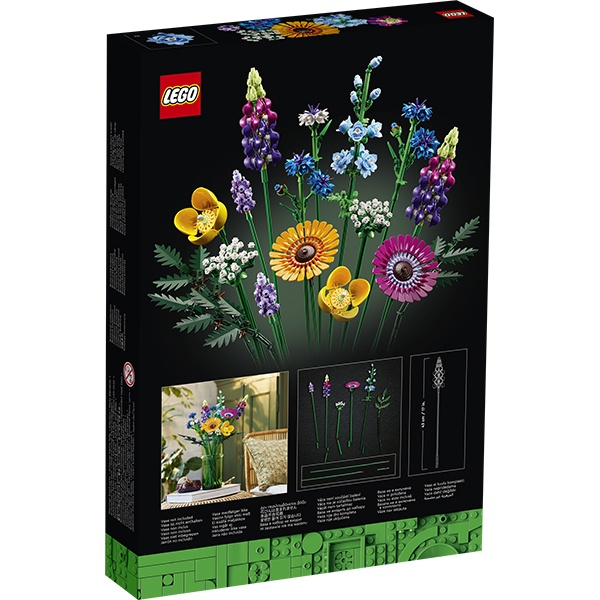 Lego 10313 Creator Icons Buquê de Flores Silvestres - Imagem 1