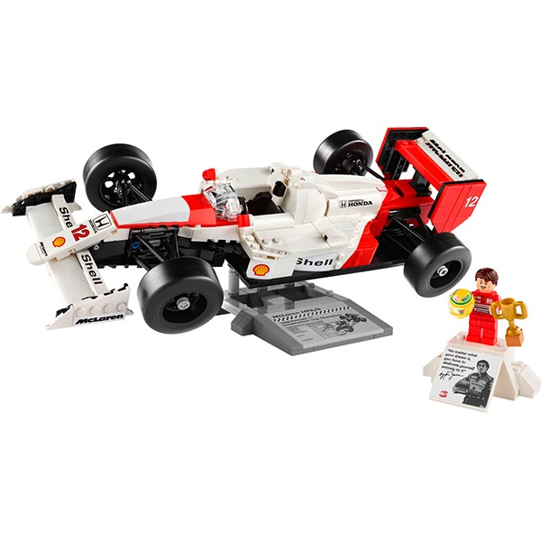 Lego 10330 Icons - McLaren MP4-4 e Ayrton Senna - Imagem 2