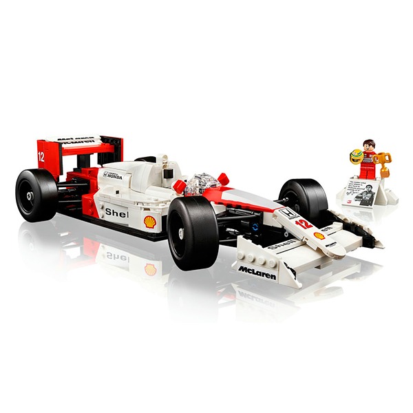 Lego 10330 Icons - McLaren MP4-4 e Ayrton Senna - Imagem 3