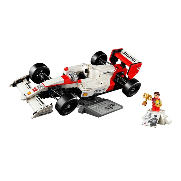 Lego 10330 Icons - McLaren MP4-4 e Ayrton Senna - Imagem 4