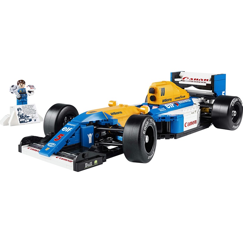 Lego Icons 10353 - Williams Racing FW14B e Nigel Mansell - Imagem 2