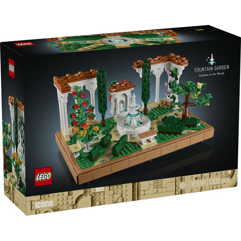 Lego Icons 10359 - Jardim com Fonte