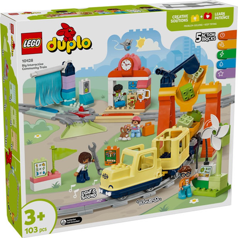 Lego Duplo 10428 - El Gran Tren Comunitario Interactivo