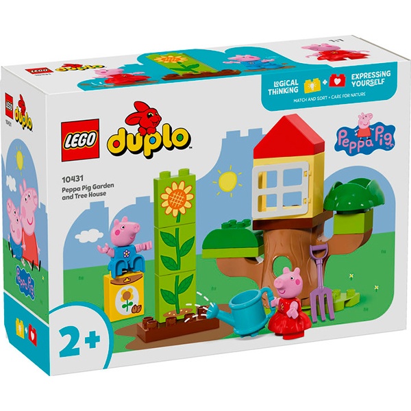 Lego Duplo 10431 - Jardín y Casa del Árbol de Peppa Pig - Imagen 1