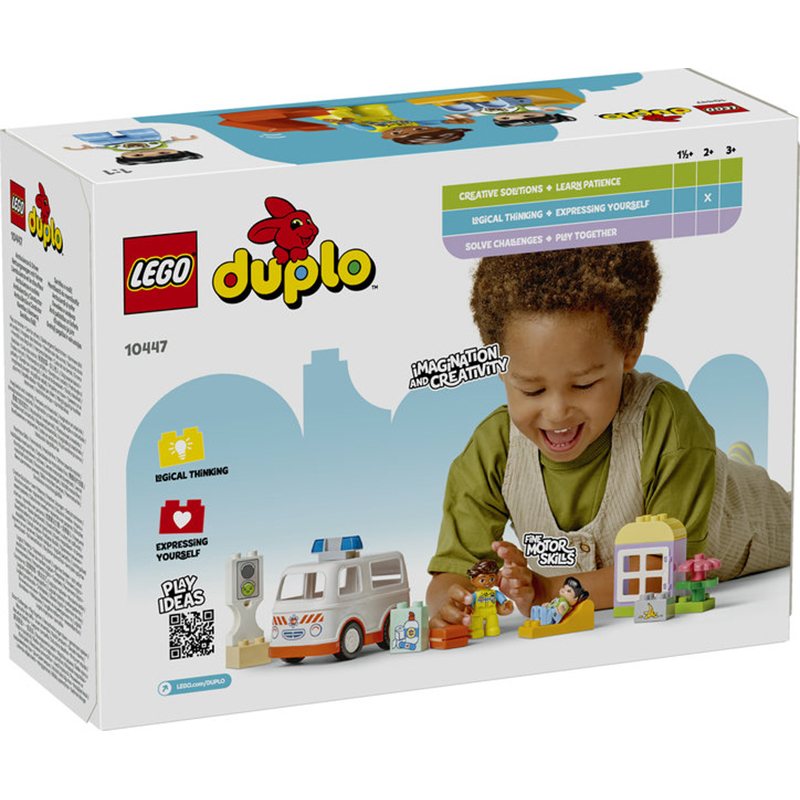 Lego Duplo 10447 - Ambulancia y Conductor - Imagen 1