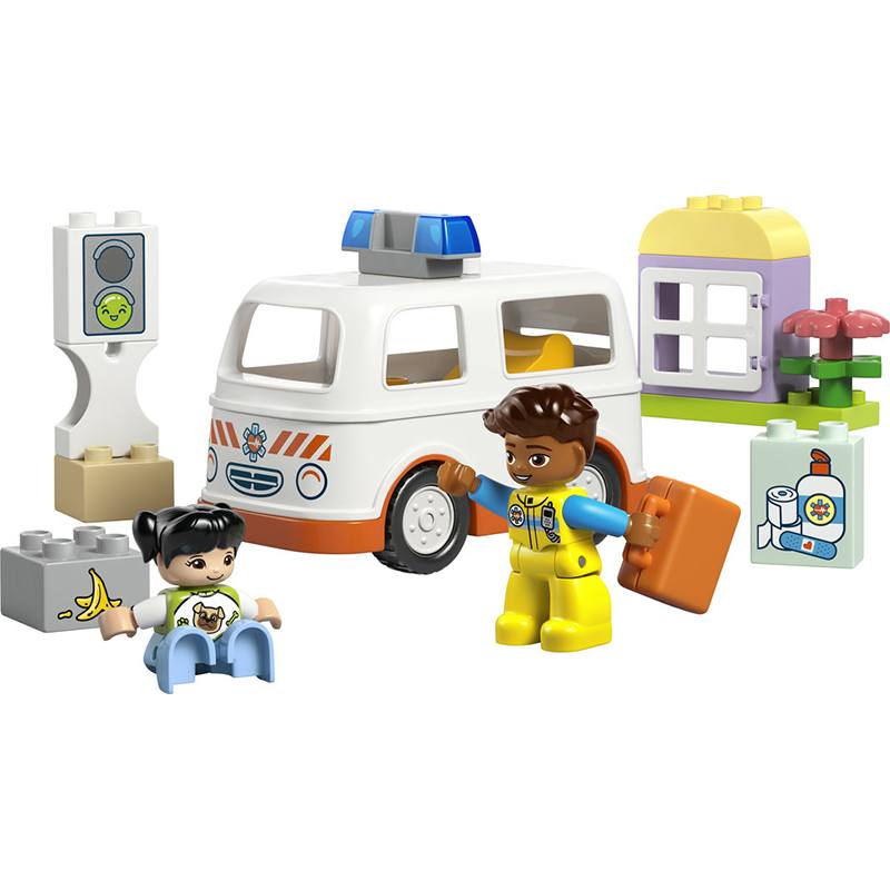 Lego Duplo 10447 - Ambulancia y Conductor - Imagen 2
