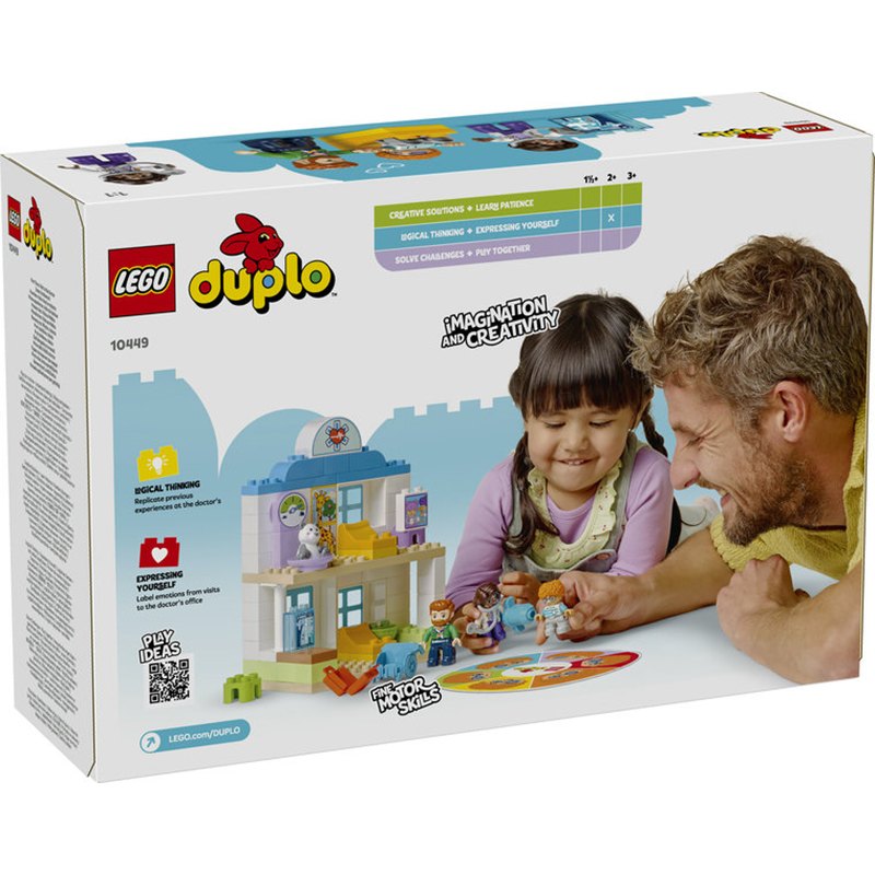 Lego Duplo 10449 - Primera Vez: Visita al Médico - Imagen 1