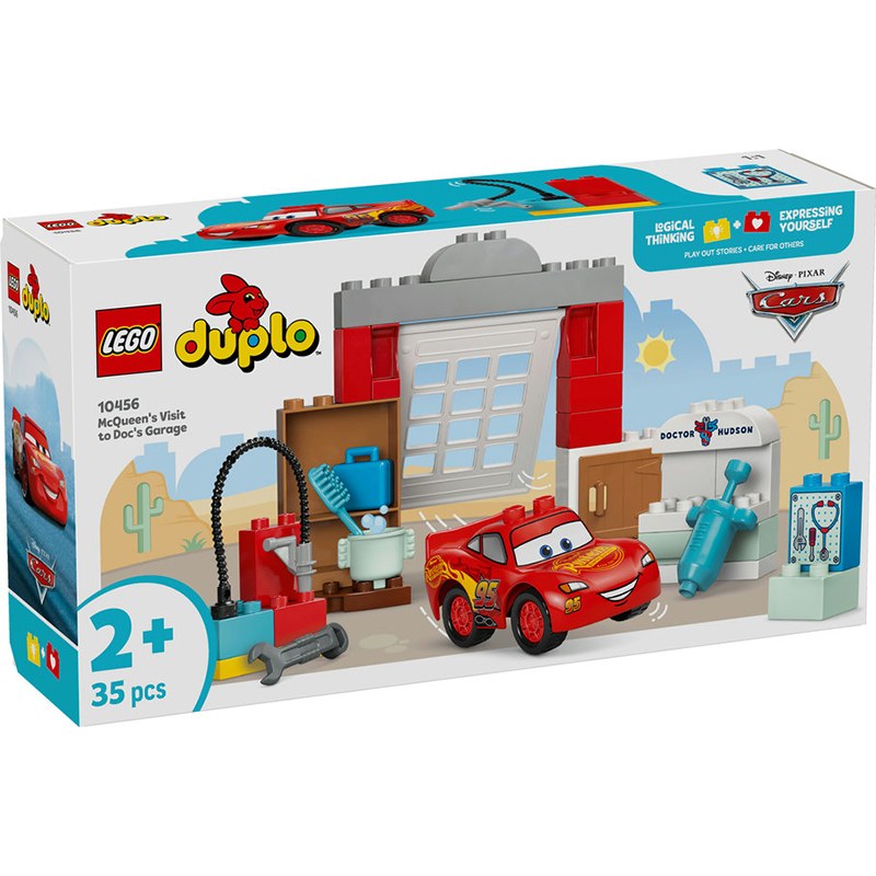 Lego Duplo Cars Pixar 10456 - Visita de McQueen al Taller de Doc
