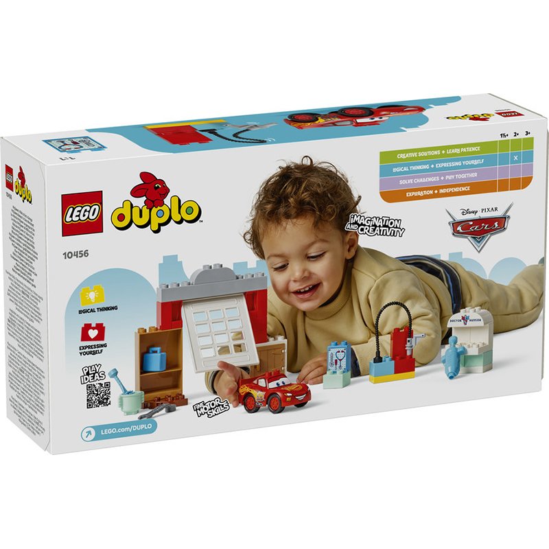 Lego Duplo Cars Pixar 10456 - Visita de McQueen à Oficina do Doc - Imagem 1