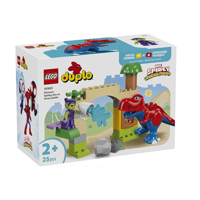 Lego Marvel 10463 - Dinosaure Spidey-Rex vs Duende Verd