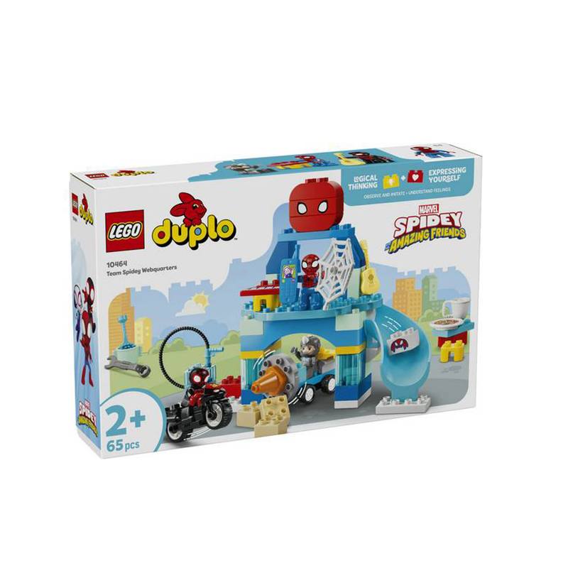 Lego Duplo Marvel 10464 - Aracnocuartel de Spidey y su Superequipo