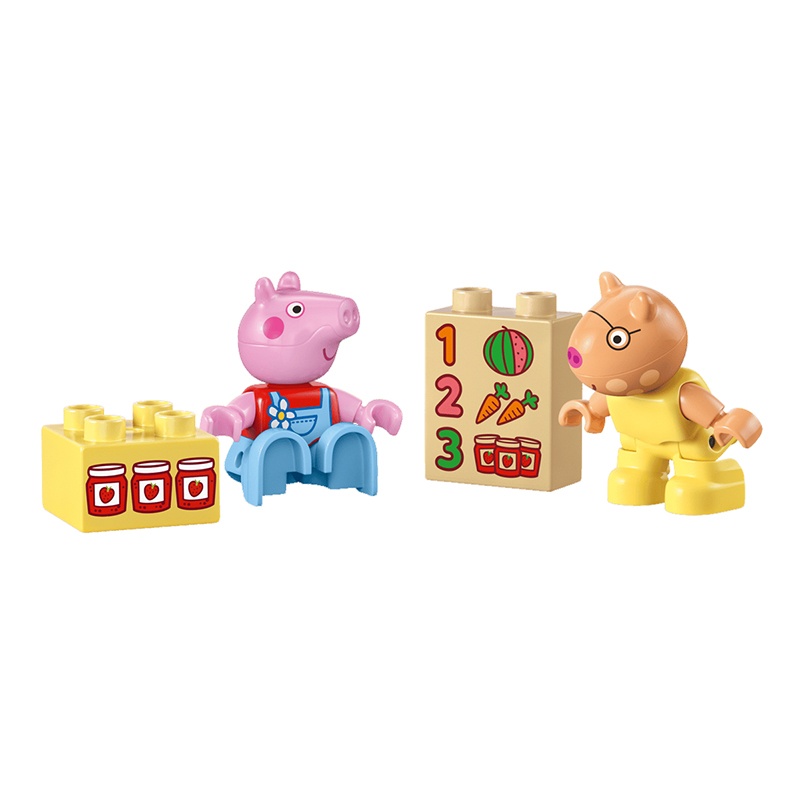 Lego Duplo 10468- Trator e Mercado Peppa Pig - Imagem 2