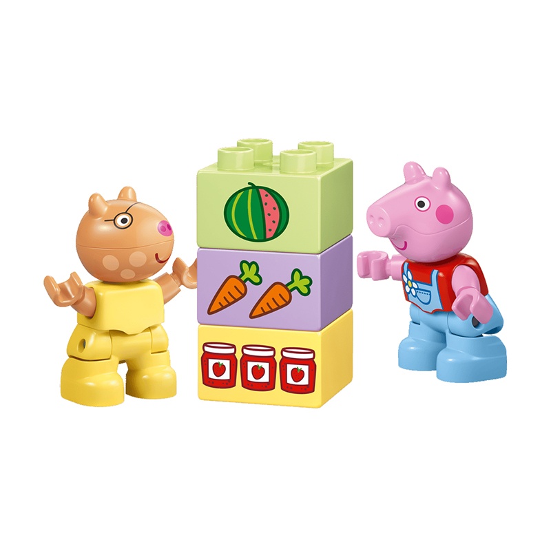 Lego Duplo 10468- Trator e Mercado Peppa Pig - Imagem 4
