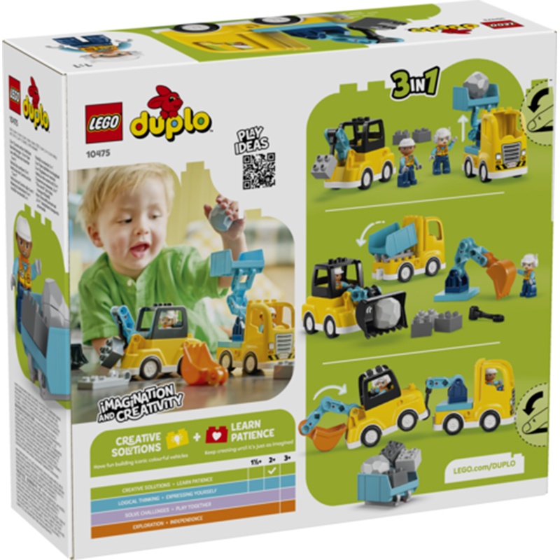 Lego Duplo 10475 - Veículos de Construção 3em1 - Imagem 1