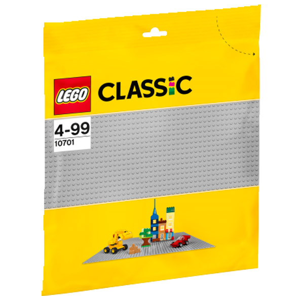 Lego Classic 10701 Base de Construção Cinzenta - Imagem 1