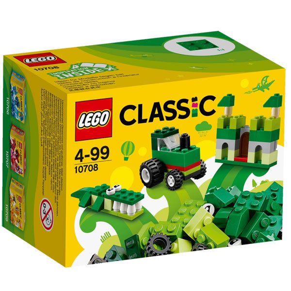 Caixa Creativa Verda Lego Classic - Imatge 1