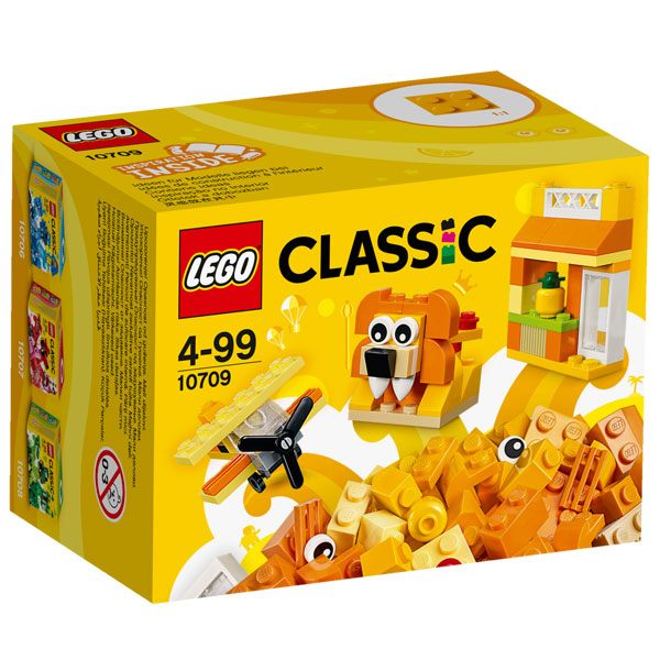 Caixa Creativa Taronja Lego Classic - Imatge 1