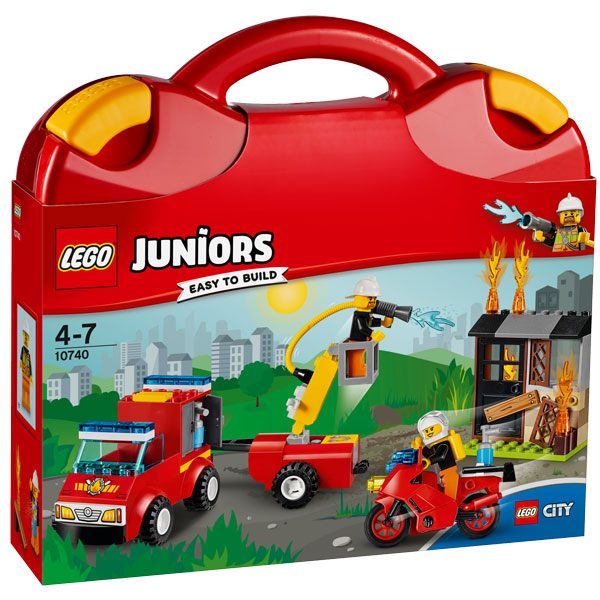 Maletín Patrulla Bomberos Lego Junior - Imagen 1
