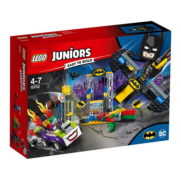 Ataque de The Joker a la Batcueva Lego Juniors - Imagen 1