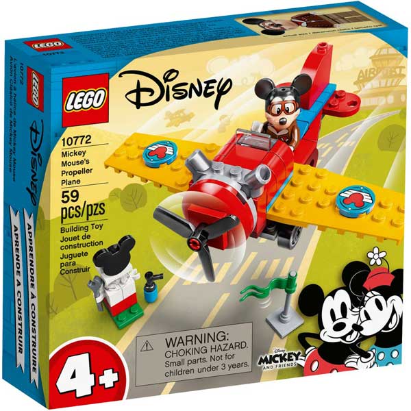 Lego Disney 10772 Avión Clásico de Mickey Mouse - Imagen 1