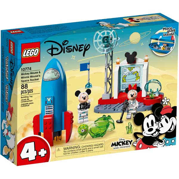 Lego Disney 10774 Foguete Espacial Mickey Mouse e Minnie Mouse - Imagem 1