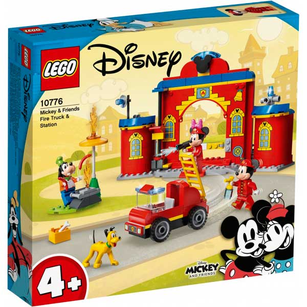 Lego Disney 10776 Estacionar e Caminhão Bombeiros Mickey e seus Amigos - Imagem 1