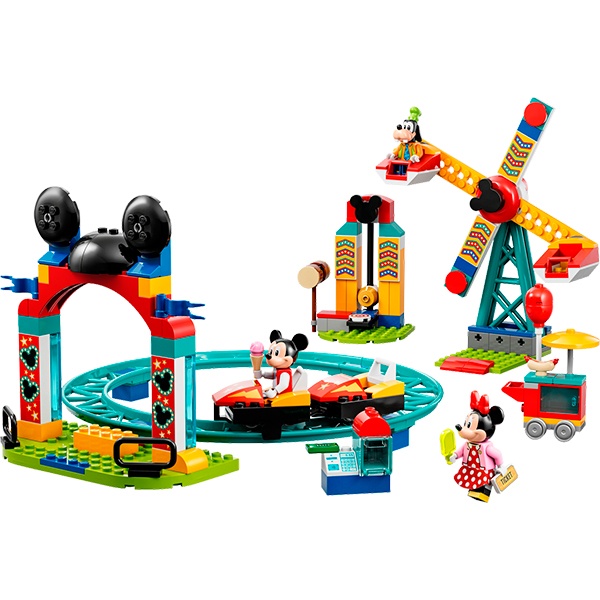 Lego Mickey and Friends 10778 Mundo de Diversión de Mickey, Minnie y Goofy - Imatge 1