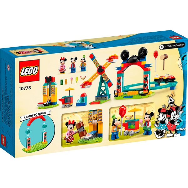 Lego Mickey and Friends 10778 Mundo de Diversión de Mickey, Minnie y Goofy - Imagen 2
