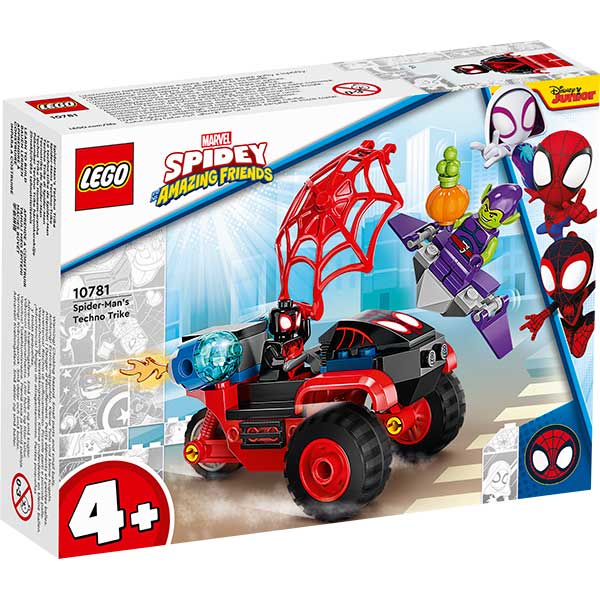Lego Superheroes 10781: Miles Morales: Techno Trike de Spider-Man - Imagem 1