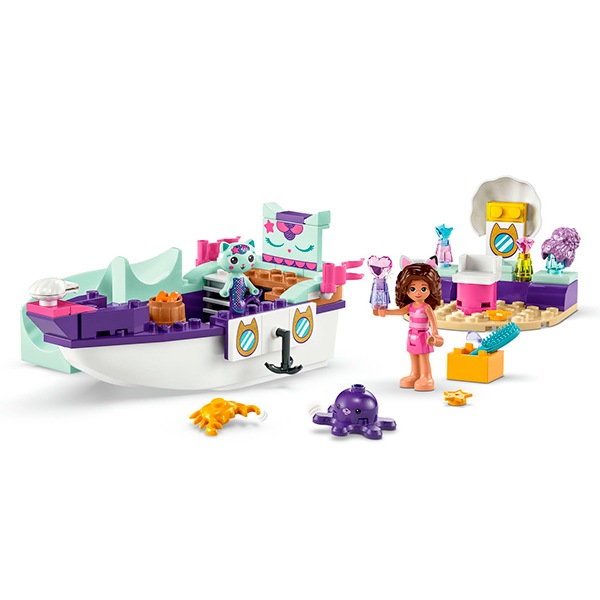 10786 Lego Gabby Dollhouse - Barco y Spa de Gabby y Siregata - Imatge 3