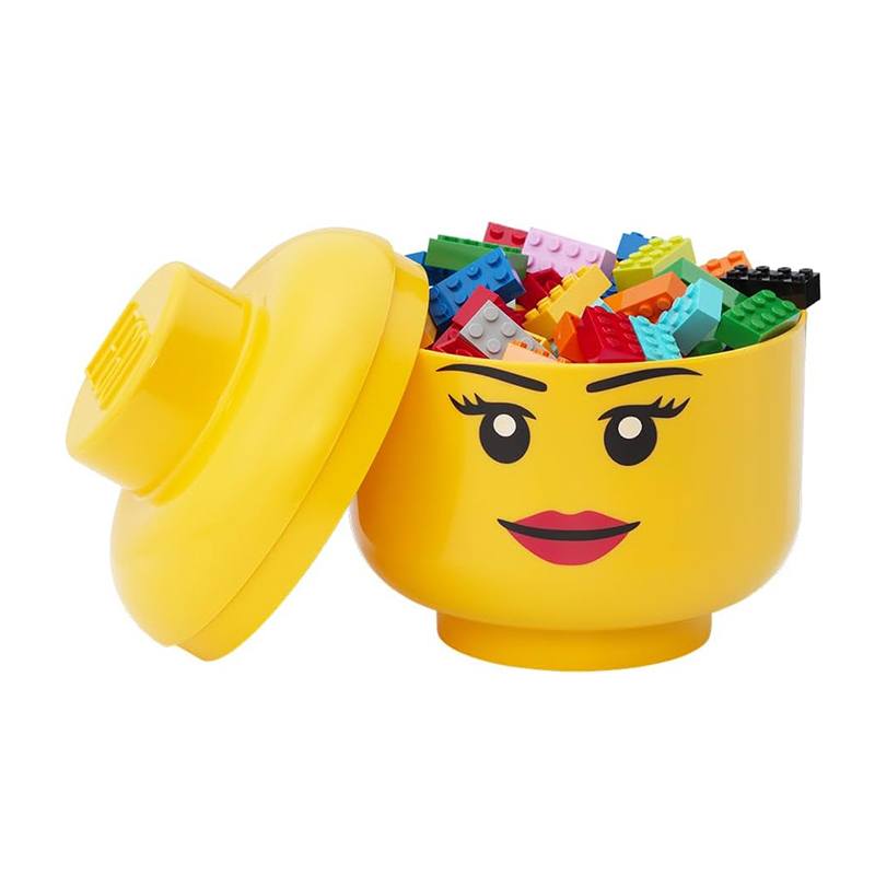 Lego Cabeza Caja Apilable de Almacenaje - Imagen 1