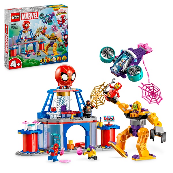 Lego 10794 Marvel Sipidey y su Superequipo Cuartel General Arácnido del Equipo Spidey - Imatge 2