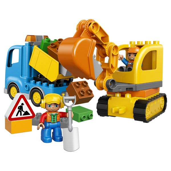 Lego Duplo 10812 Camion y Excavadora - Imagen 1