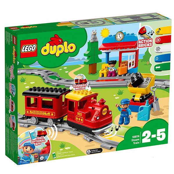 Lego Duplo 10874 Comboio a Vapor - Imagem 1