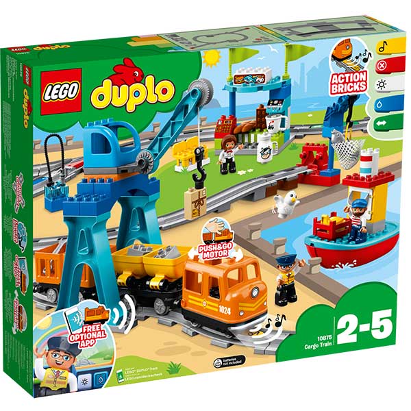 Lego Duplo 10875 Comboio de Mercadorias - Imagem 1
